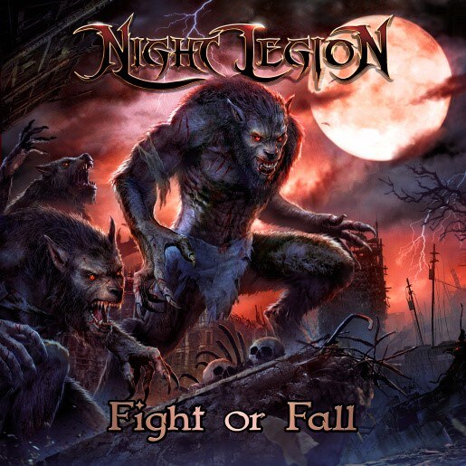 Australia's Heavy Metal Frontrunners  Night Legion  Present Lyric Video For Crushing, New Single "Soaring Into The Black"!