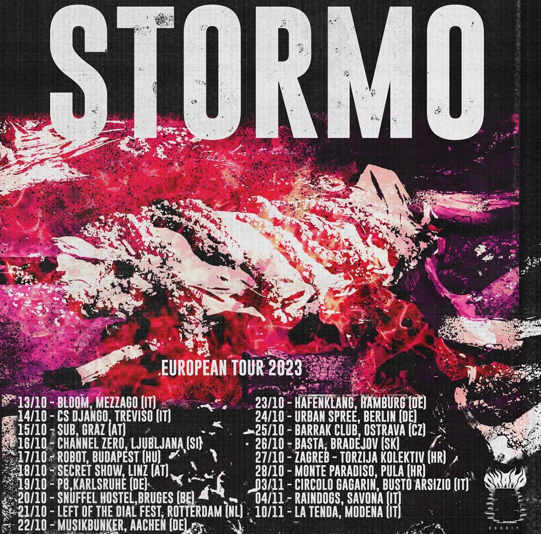 Stormo announce October and November European tour dates