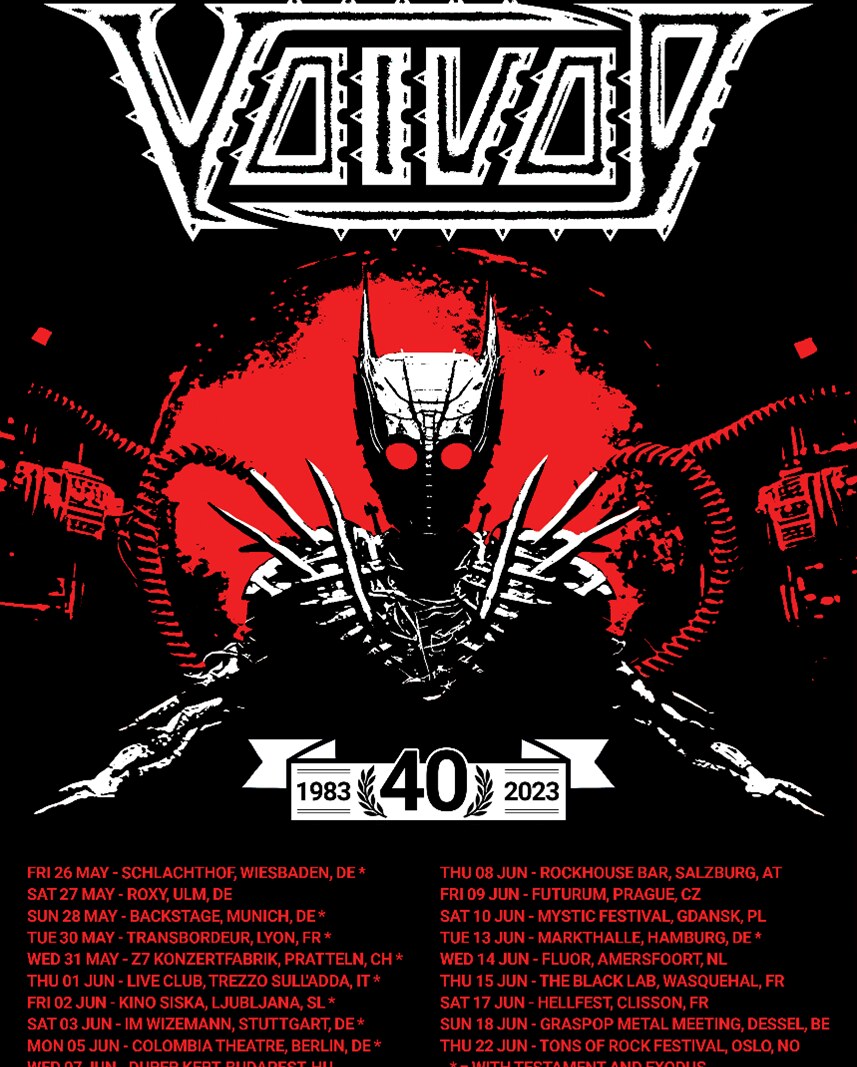 VOIVOD Launch New Single "Condemned To The Gallows (2023 Version)”