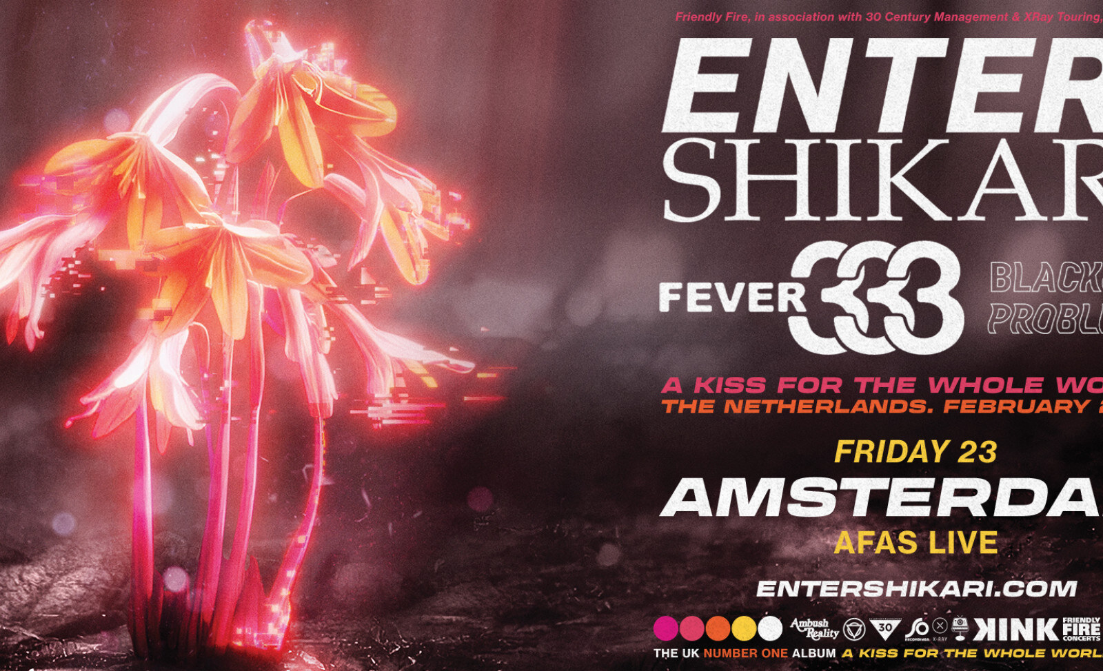 Enter Shikari kondigt concert aan in AFAS Live met special guests Fever 333 en Blackout Problems