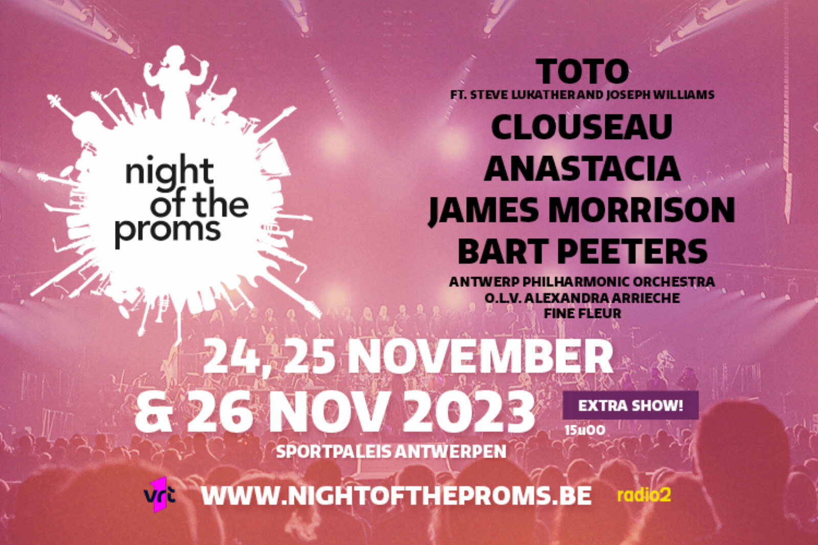 Night of the Proms voegt extra show toe wegens grote vraag naar tickets