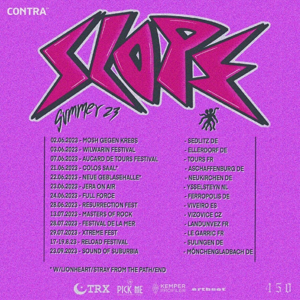 SLOPE Signs with Century Media Records - New single “FREAK DREAMS” out now!