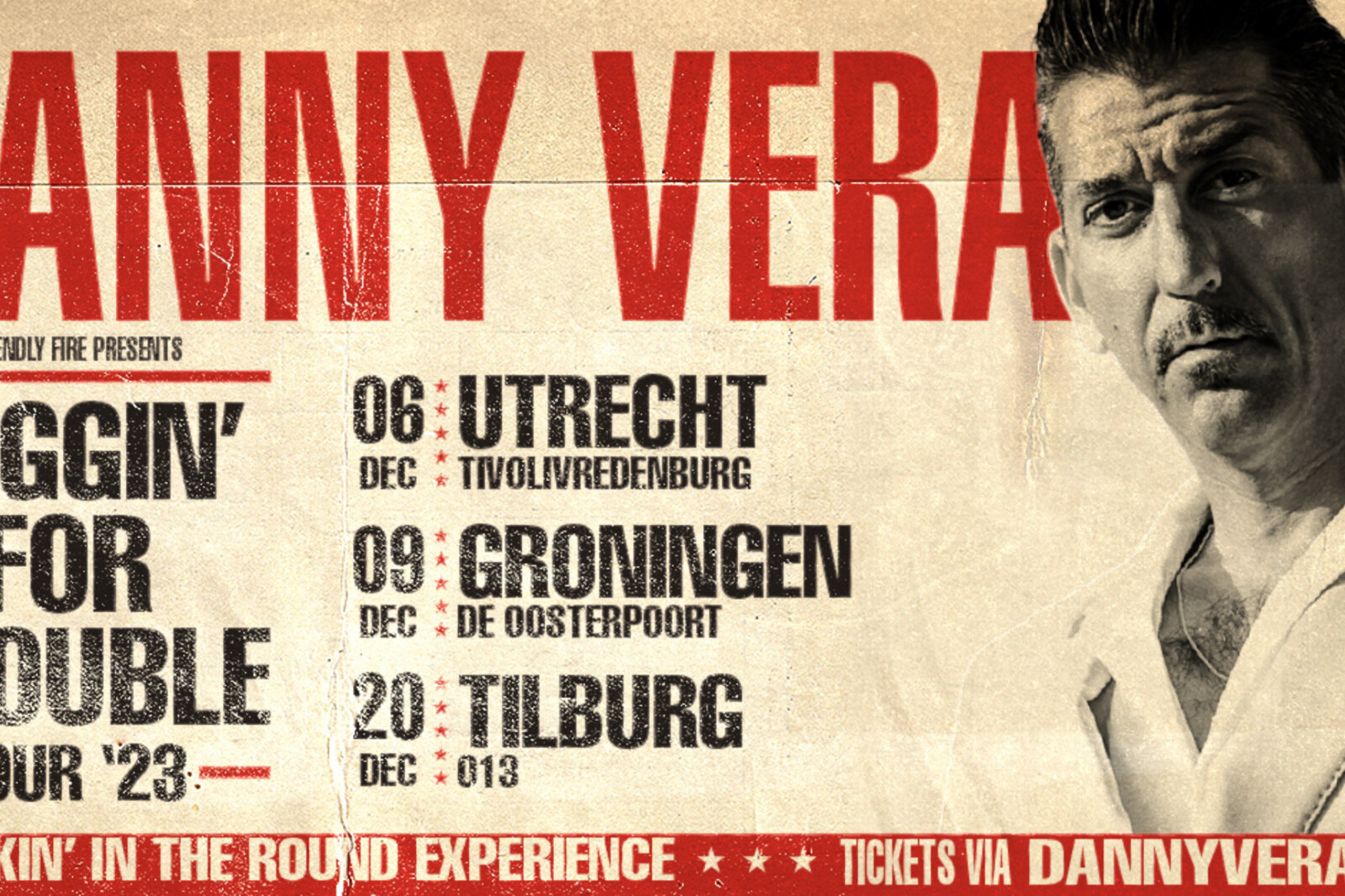 Danny Vera kondigt Beggin’ For Trouble tour aan 