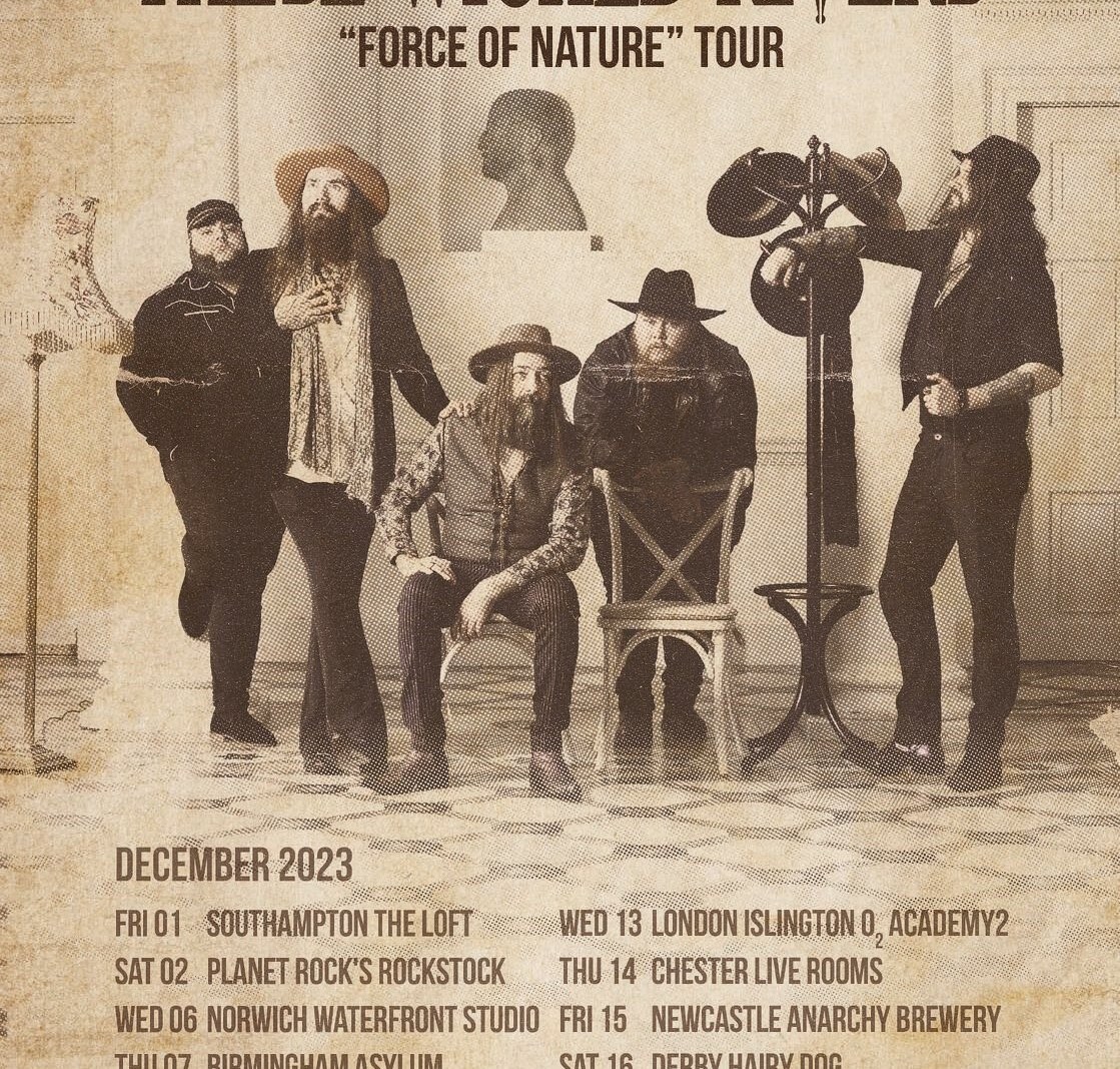 These Wicked Rivers announce 'Force of Nature' UK Tour Dec 2023
