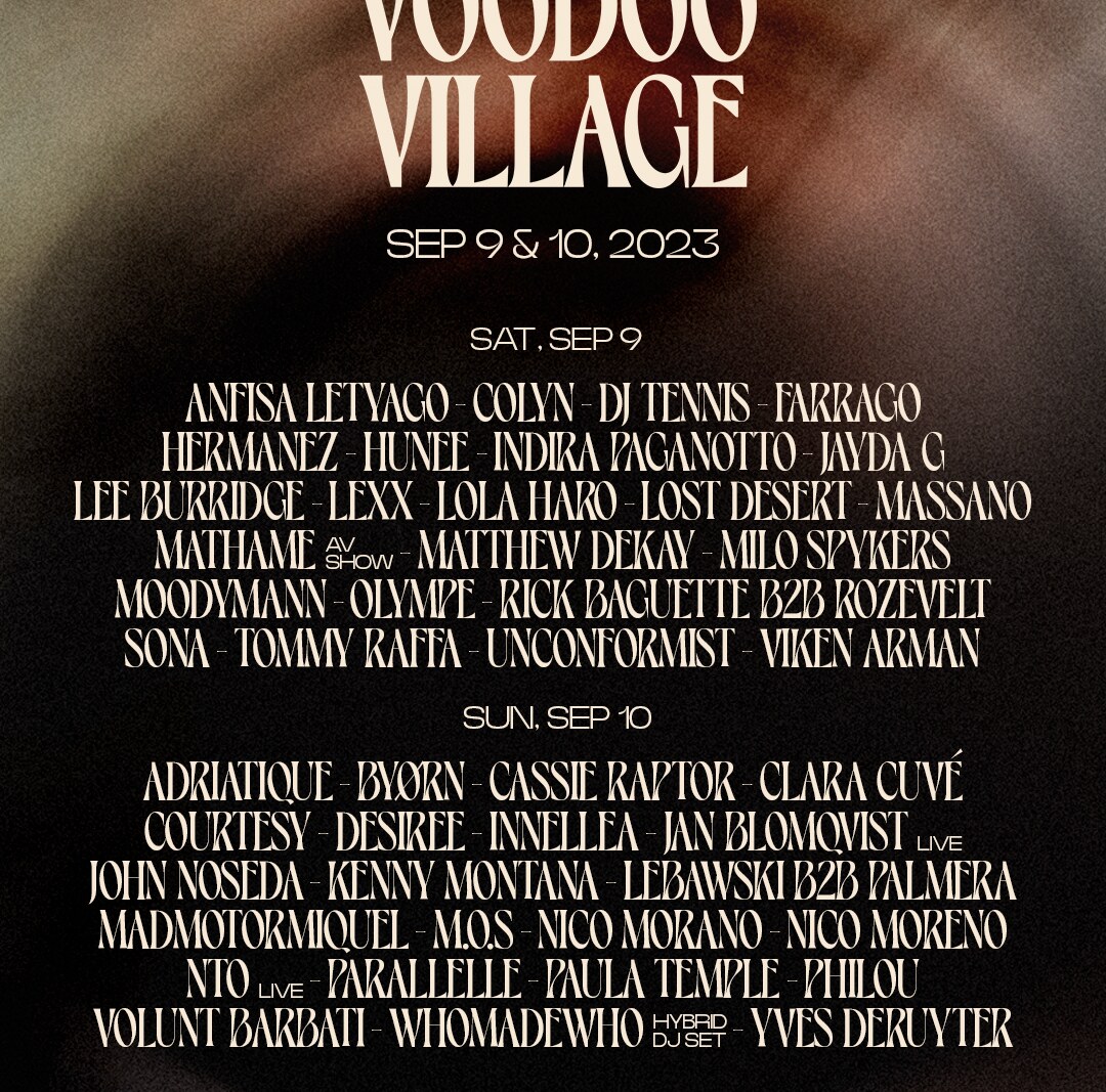 Voodoo Village - 6 podia, holistische ervaringen en sterrenchefs