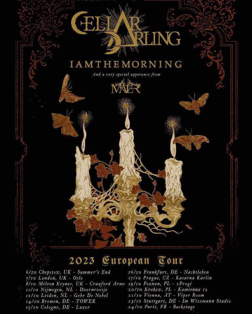Cellar Darling announce UK/EU tour dates for October 2023