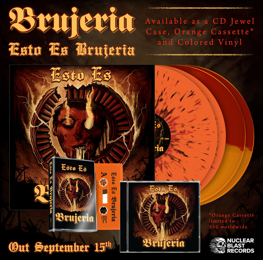 BRUJERIA announce new album Esto Es Brujeria + release first single 'Mochado'