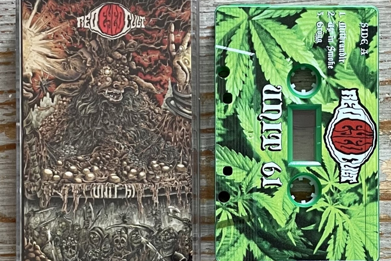 Red Eyed Cult releases limited edition cassette version of debut album 'Unit 61' today!
