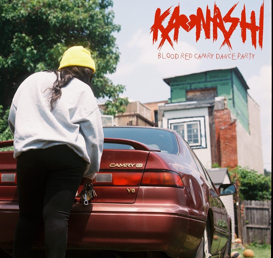 Kaonashi pop on new single "Blood Red Camry Dance Party"