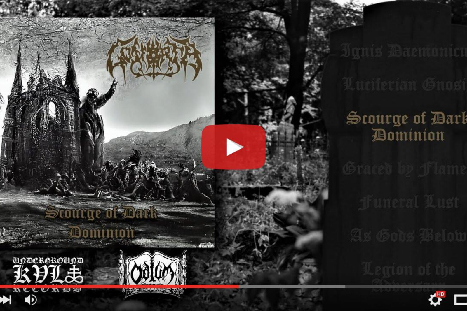 GOSFORTH releases "Scourge of Dark Dominion"