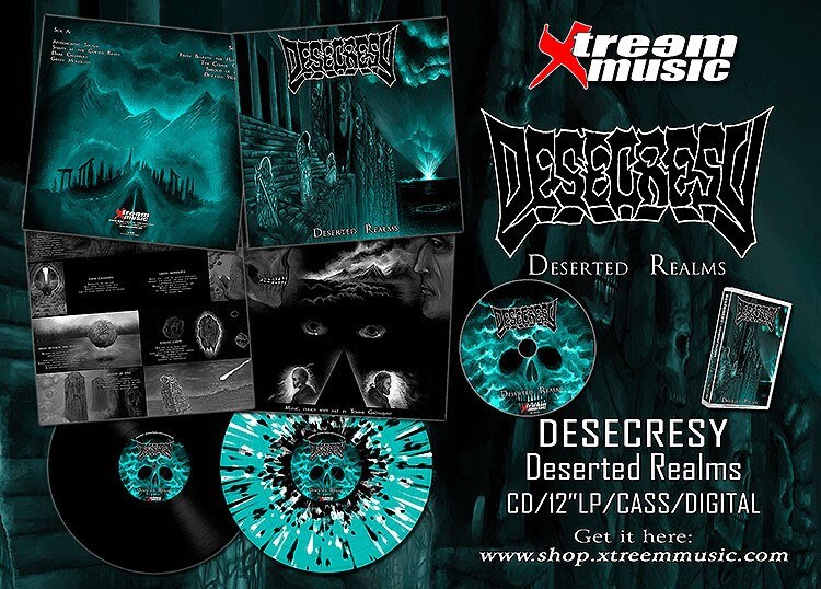 Desecresy release new video & pre-order for "Deserted Realms"