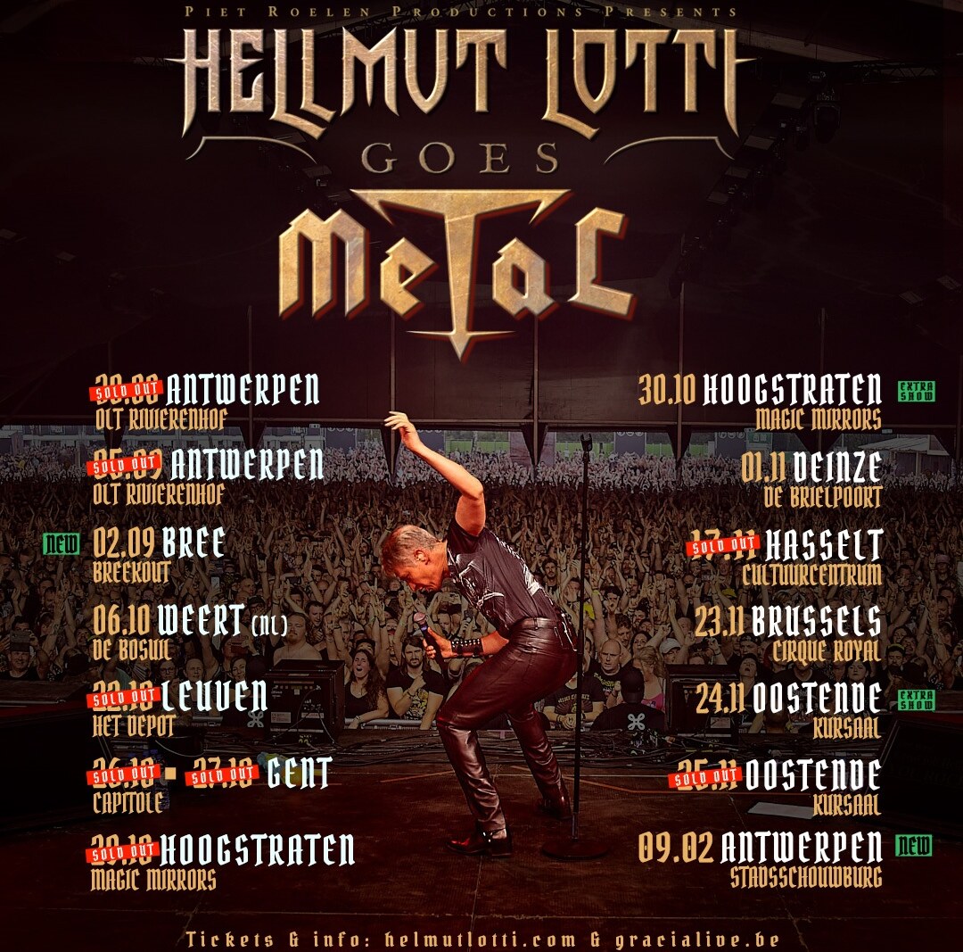 Nieuwe single en extra concert voor Hellmut Lotti