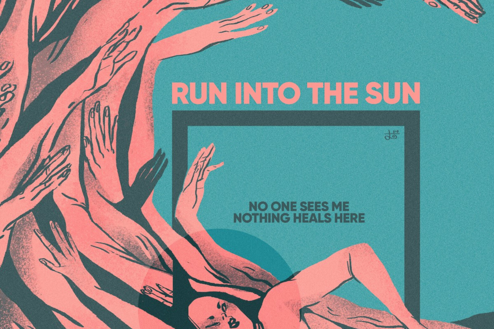 SLC hardcore band Run Into The Sun release No One Sees Me / Nothing Heals Here
