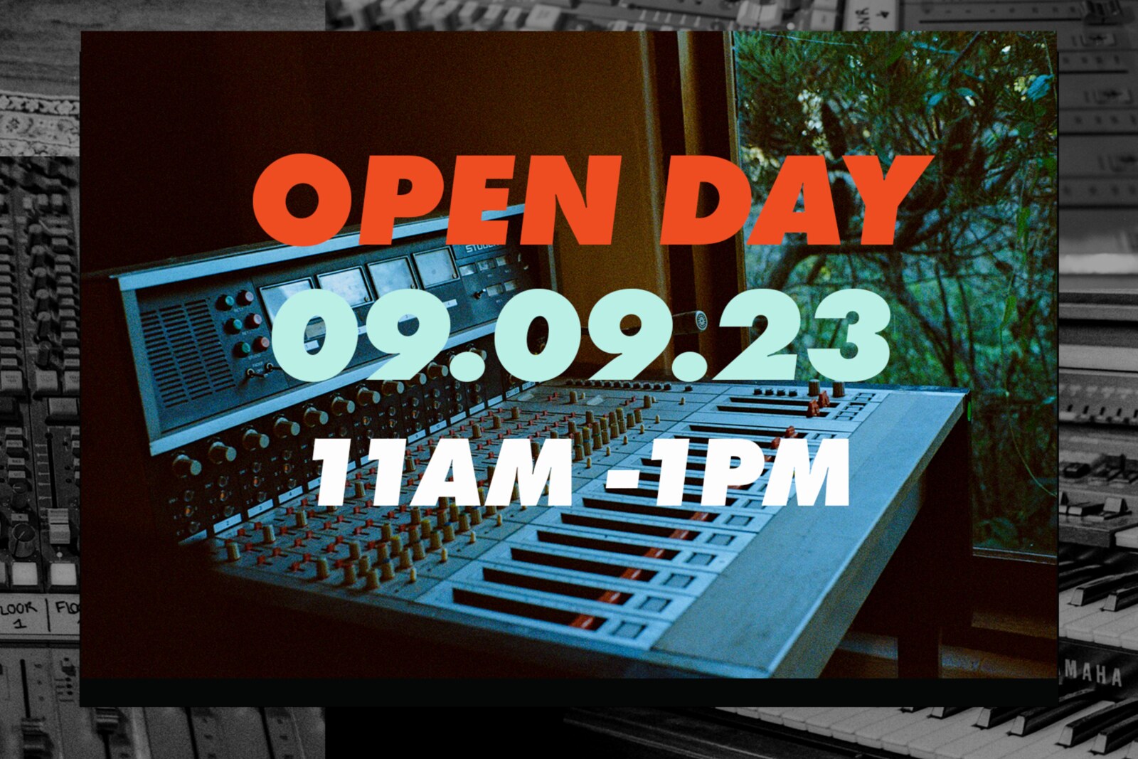Head to The Grove Studios Open Day September 9th: Meet the masters of music, innovation & legacy