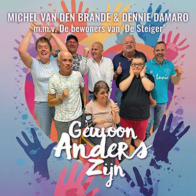 Michel Van den Brande & Dennie Damaro lanceren single Gewoon Anders Zijn