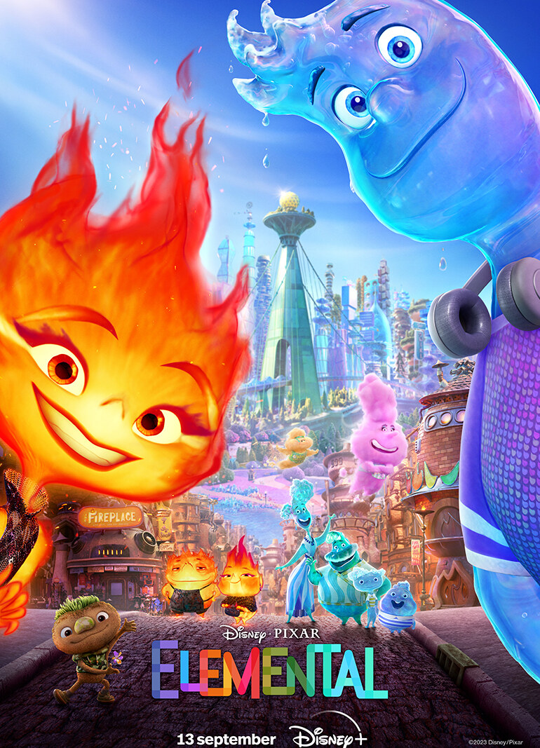 Disney en Pixars "Elemental" komt op 13 september naar Disney+
