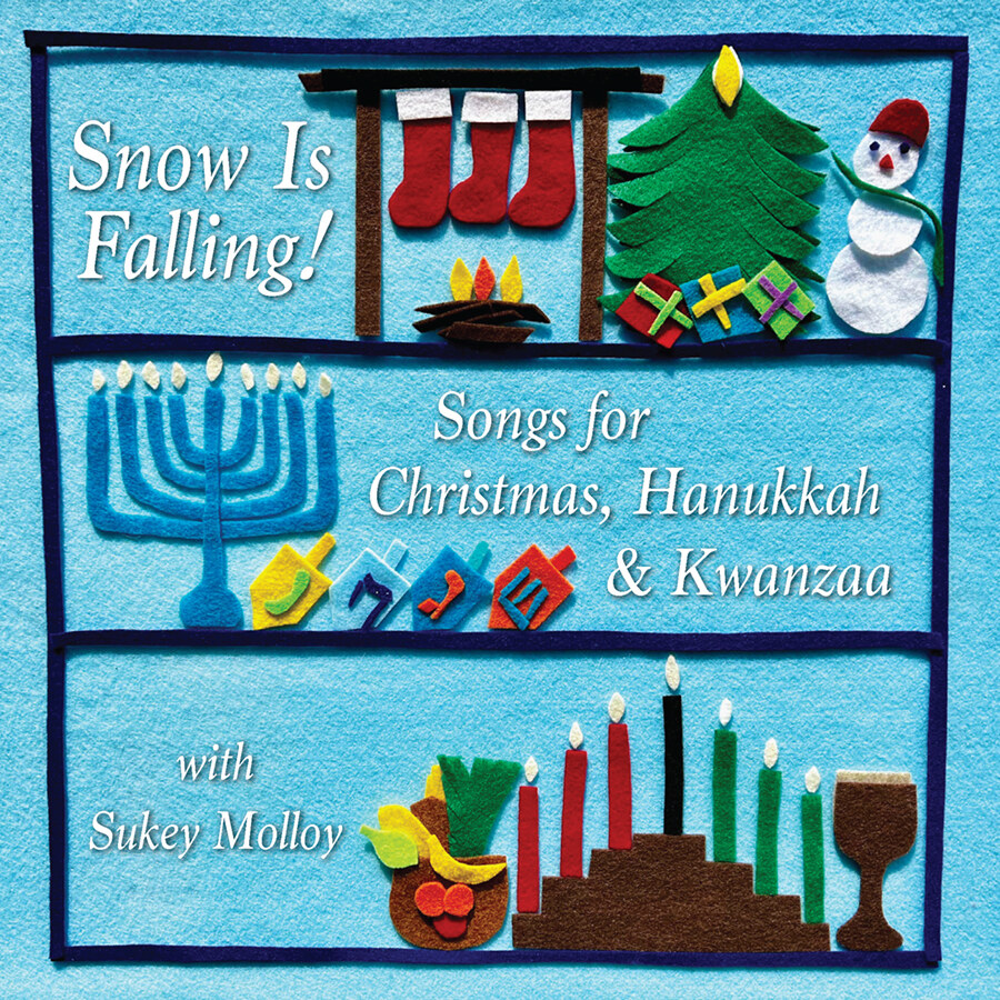 "Snow is Falling! Songs for Christmas, Hanukkah & Kwanzaa with Sukey Molly" - Set for Release October 27, 2023