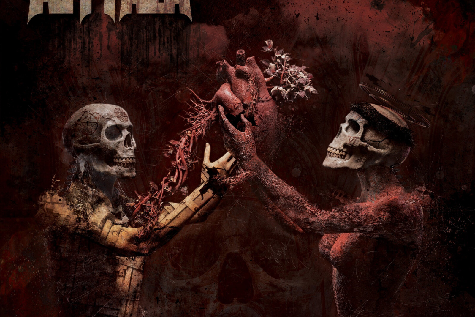 Exitus Stratagem Records - Aittala  Resurrect Carrie In New Visualizer "Saint" Off New Album Out Now! “Live to Regret”