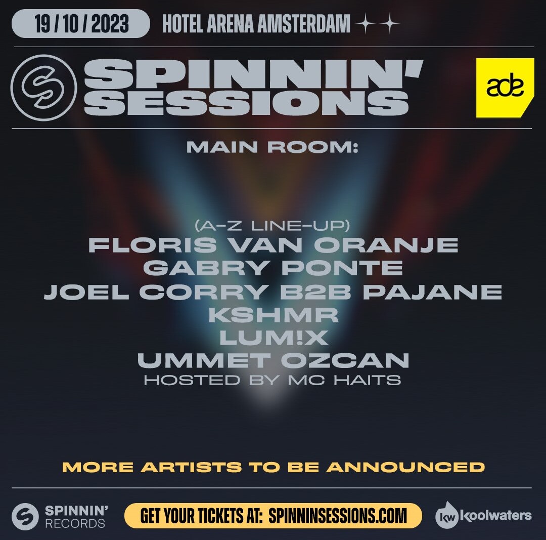 Spinnin’ Records presents full ADE 2023 day & night program