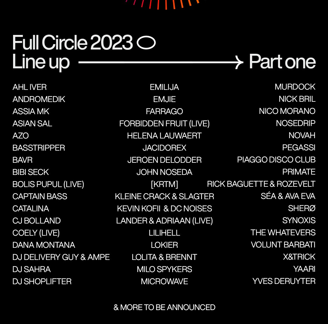 Full Circle - Antwerpse nachtleven en cultuur verenigd in 1 event