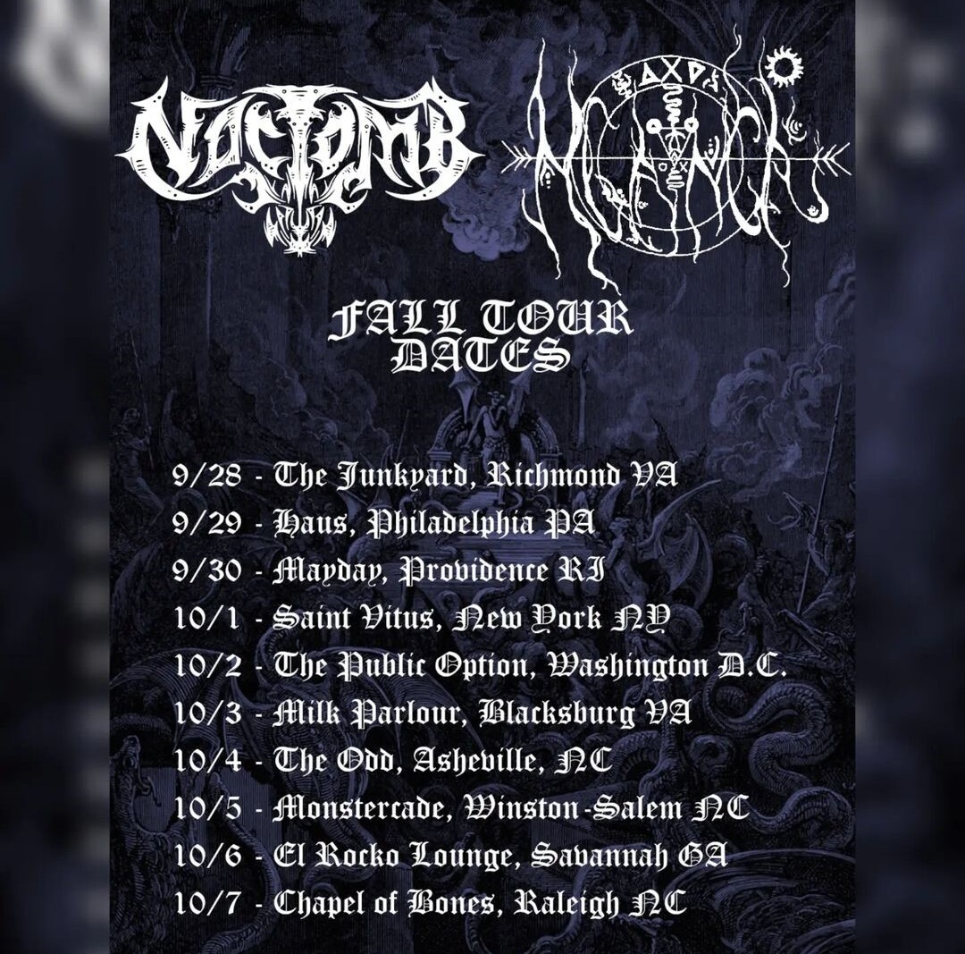 Noctomb Kick Off Fall Tour!