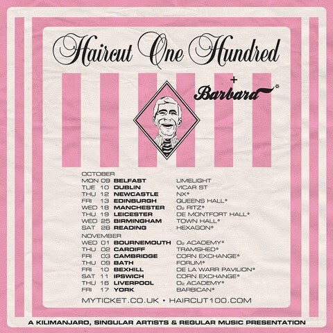 Barbara Confirm 2023 UK Tour With Haircut 100 || + New Single Coming Soon
