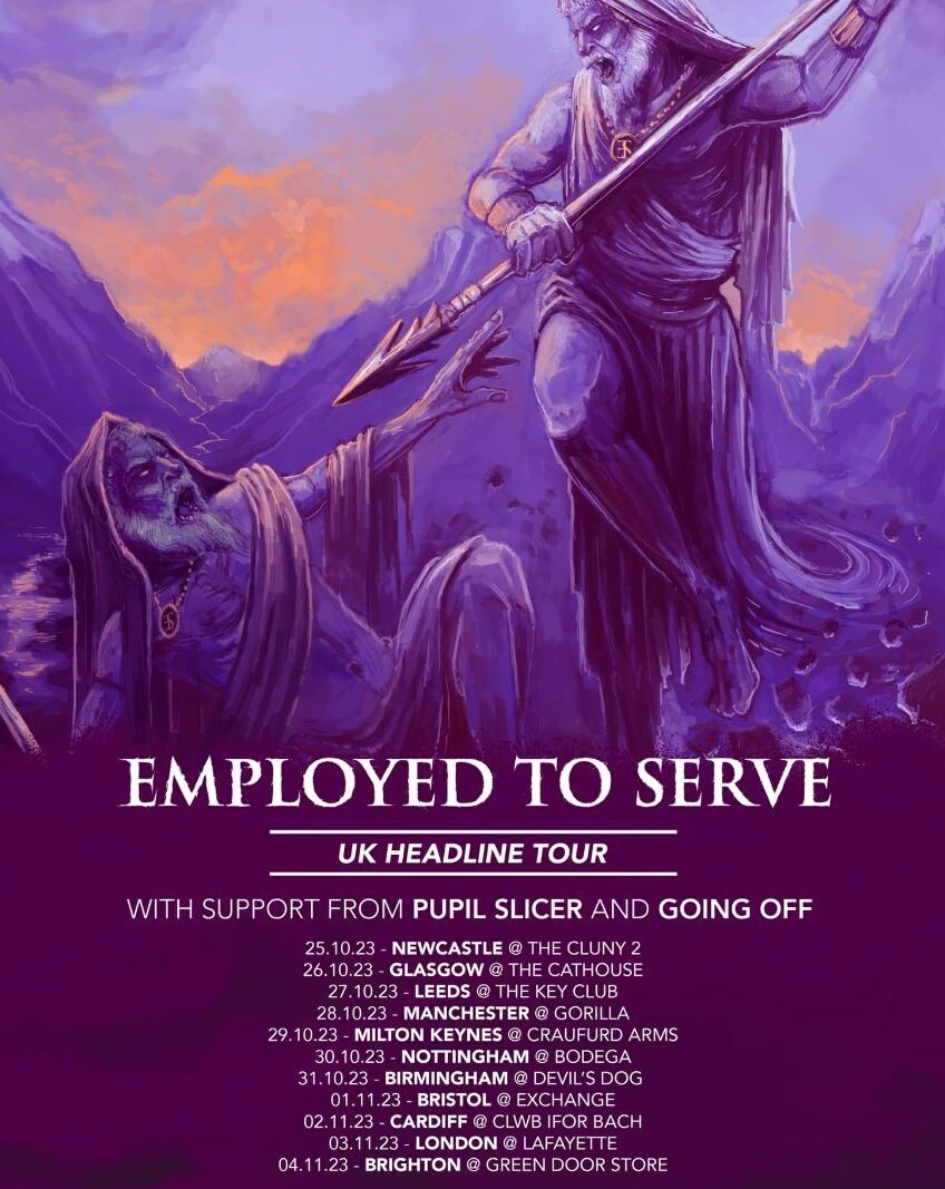 Employed To Serve release 'World Ender' video ahead of UK tour
