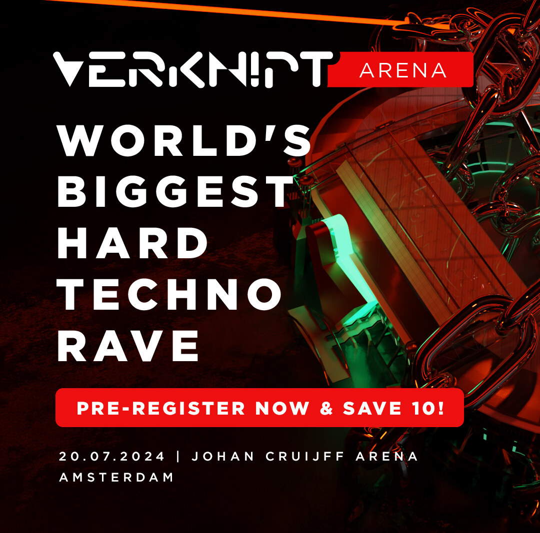 Verknipt schrijft geschiedenis met eerste hard-techno event in Johan Cruijff ArenA