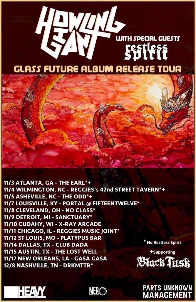 Howling Giant announce US-Tour in Fall 2023