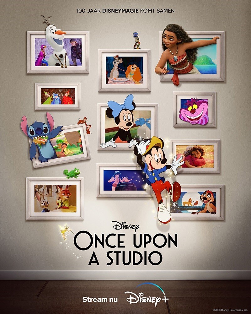 Disney+ viert Disney100 met Walt Disney Animation Studios "Once Upon A Studio"
