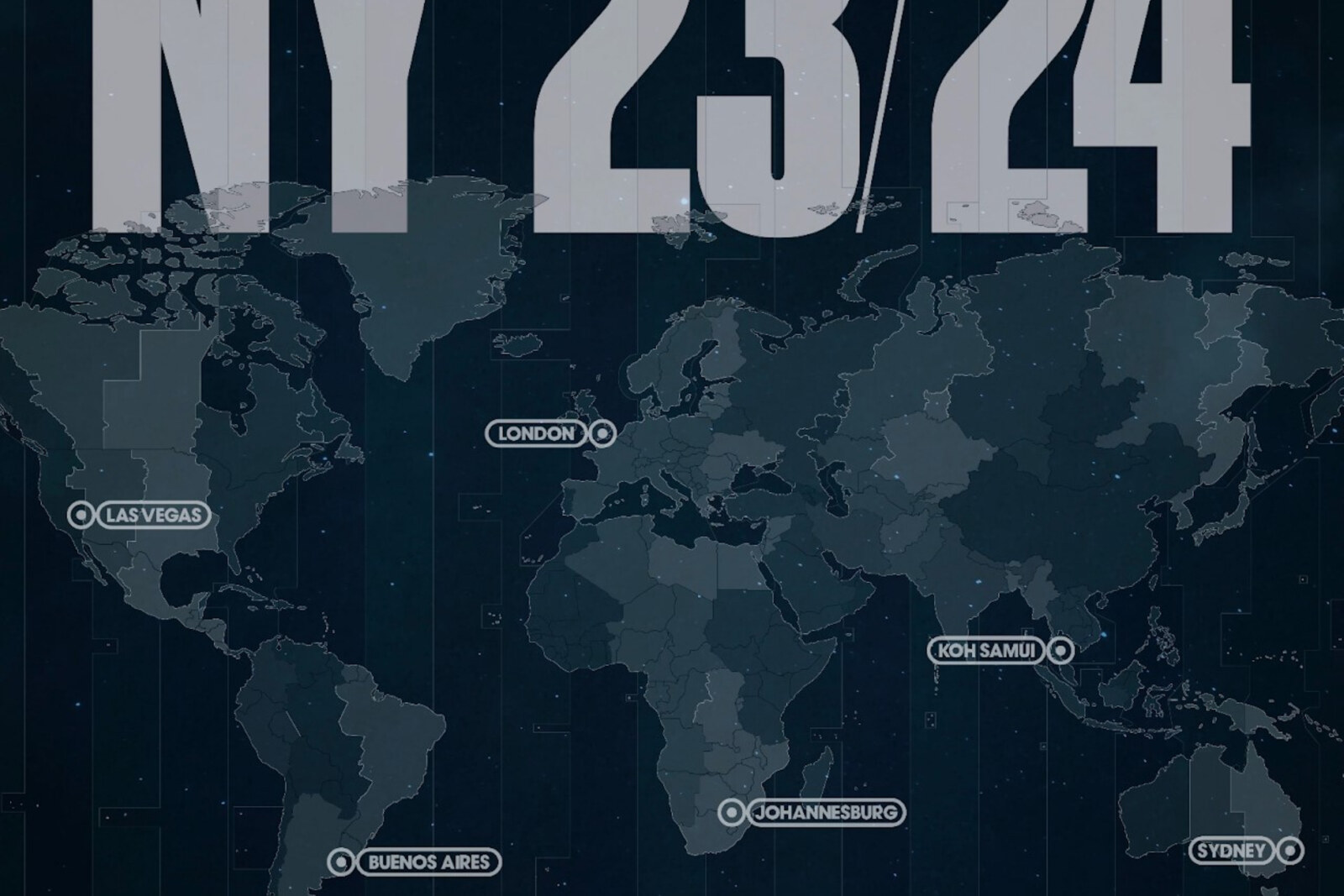 Defected to take over six continents for New Year celebrations; a campaign centered around community