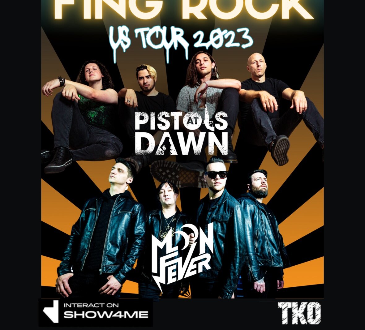 Pistols at Dawn Announce the Ready, Set, F'ing Rock Tour with Moon Fever this Fall!