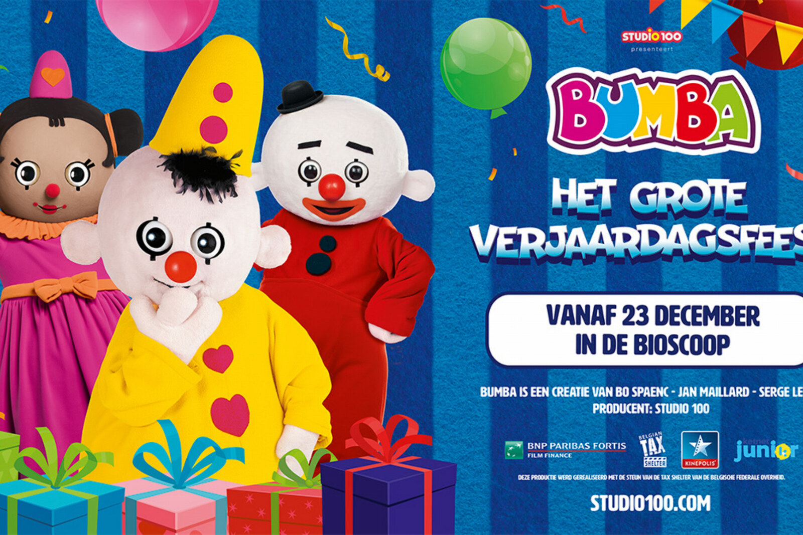 Voor het eerst naar de bioscoop met Bumba!
