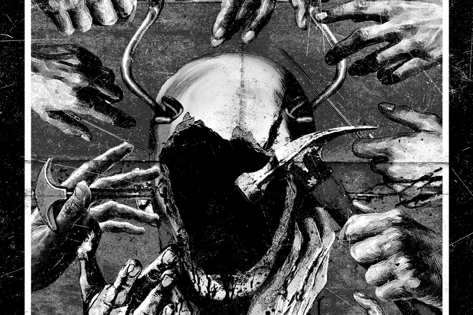 Go Ahead And Die unleash their caustic sophomore album Unhealthy Mechanisms via Nuclear Blast Records