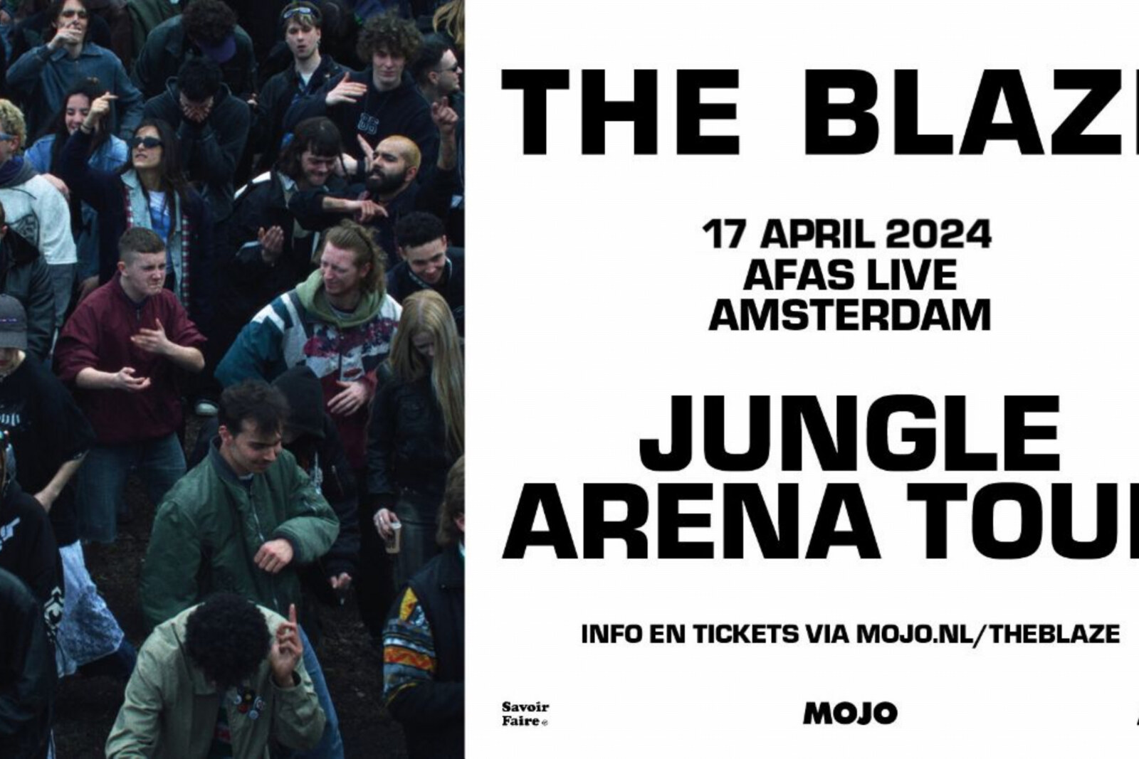 The Blaze brengt de Jungle tour naar AFAS Live op woensdag 17 april
