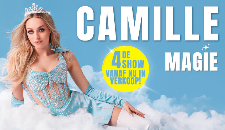 Camille kondigt 4de concert in Antwerps Sportpaleis aan