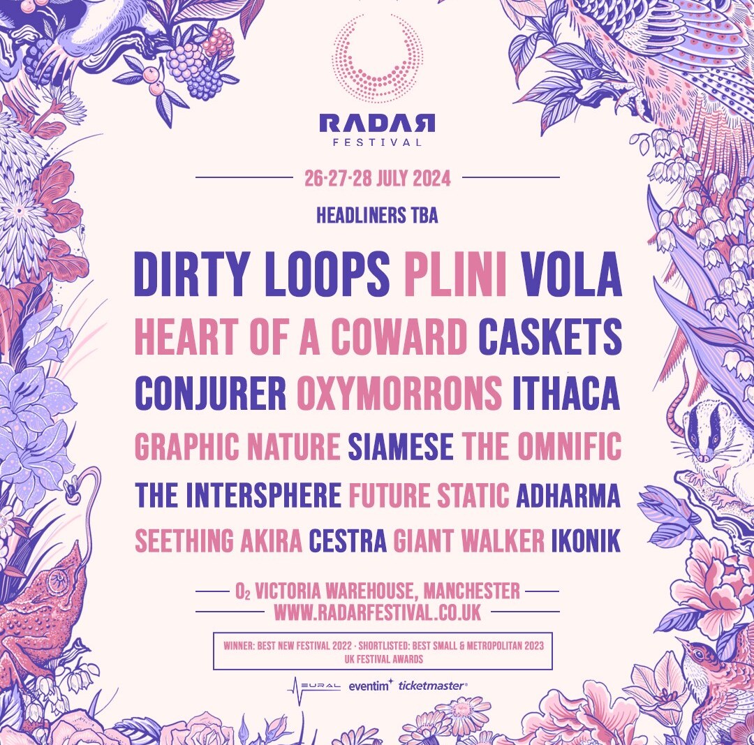 Radar Festival 2024 reveals early bird line-up: Dirty Loops, Plini, and many more