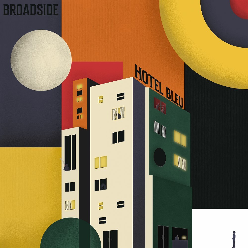 Broadside Releases New Single “Bleu” / New Album “Hotel Bleu” Out Nov 10th via SharpTone Records