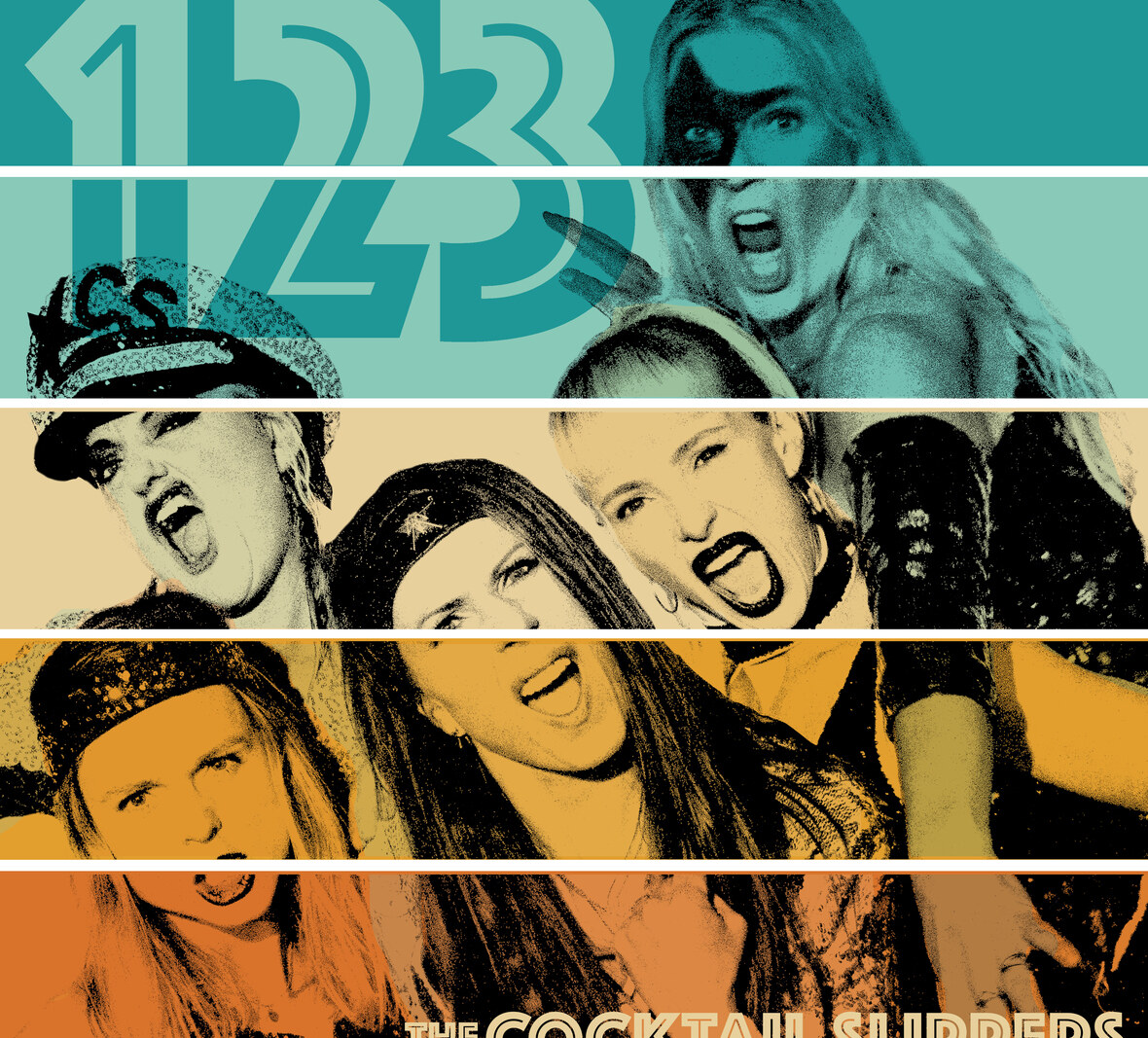 Oslo, Norway's Glitter Rock Queens The Cocktail Slippers Release New Single "123" Ahead Of USA Tour Dates