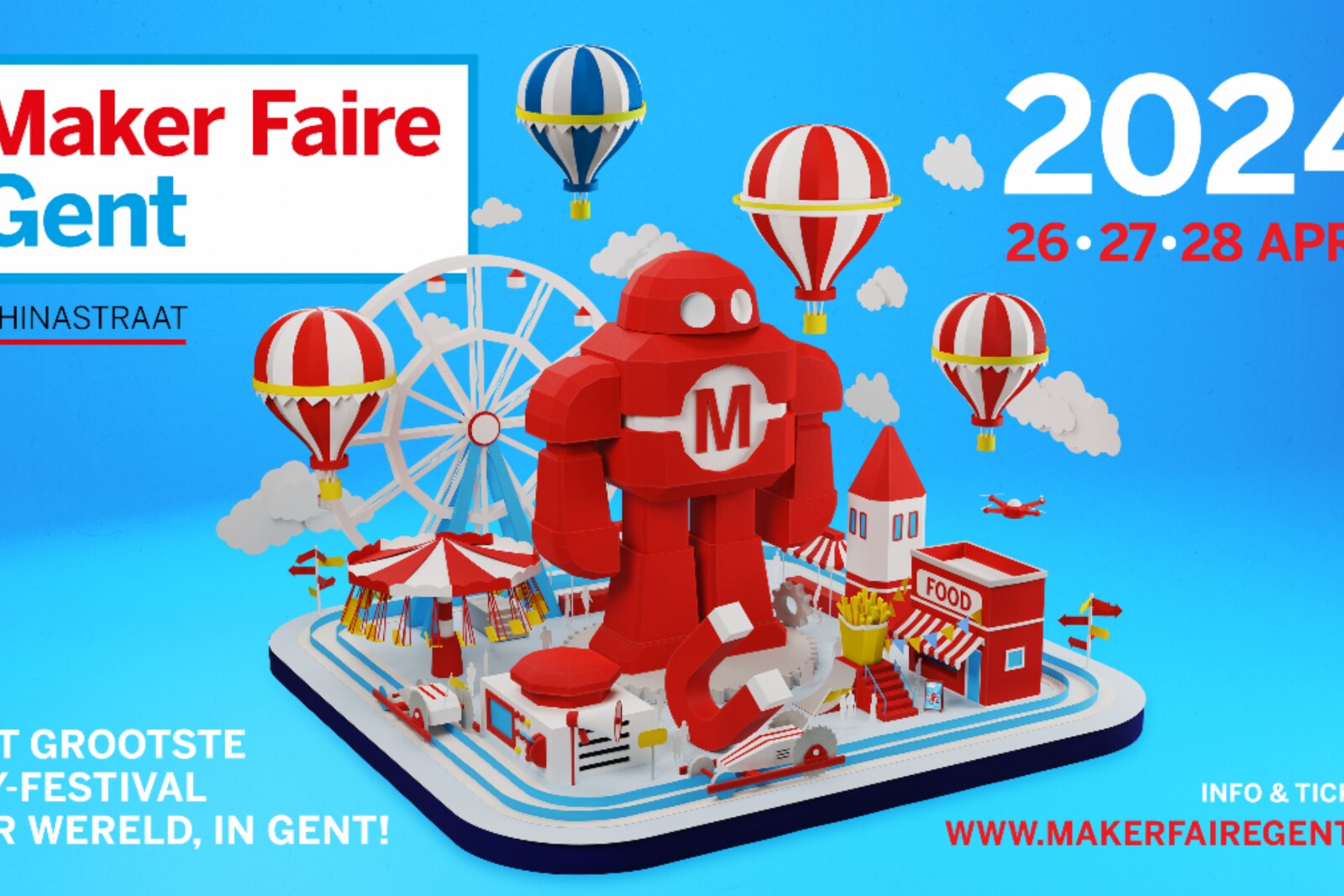 Henk Rijckaert zoekt Makers voor Maker Faire Gent 2024