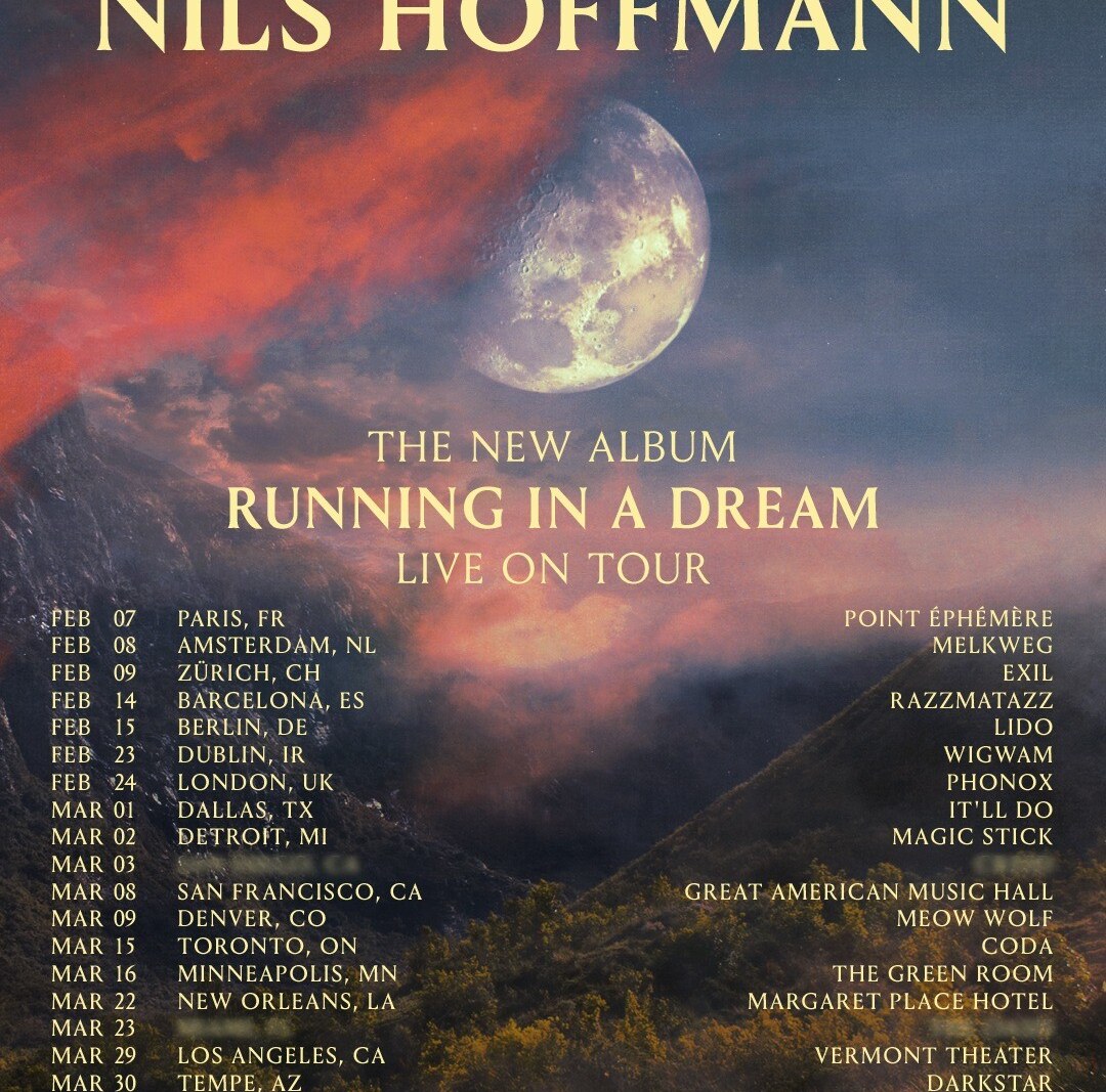 Berlin's Nils Hoffmann announces forthcoming Anjunadeep album ‘Running In A Dream’ + 2024 Live Tour