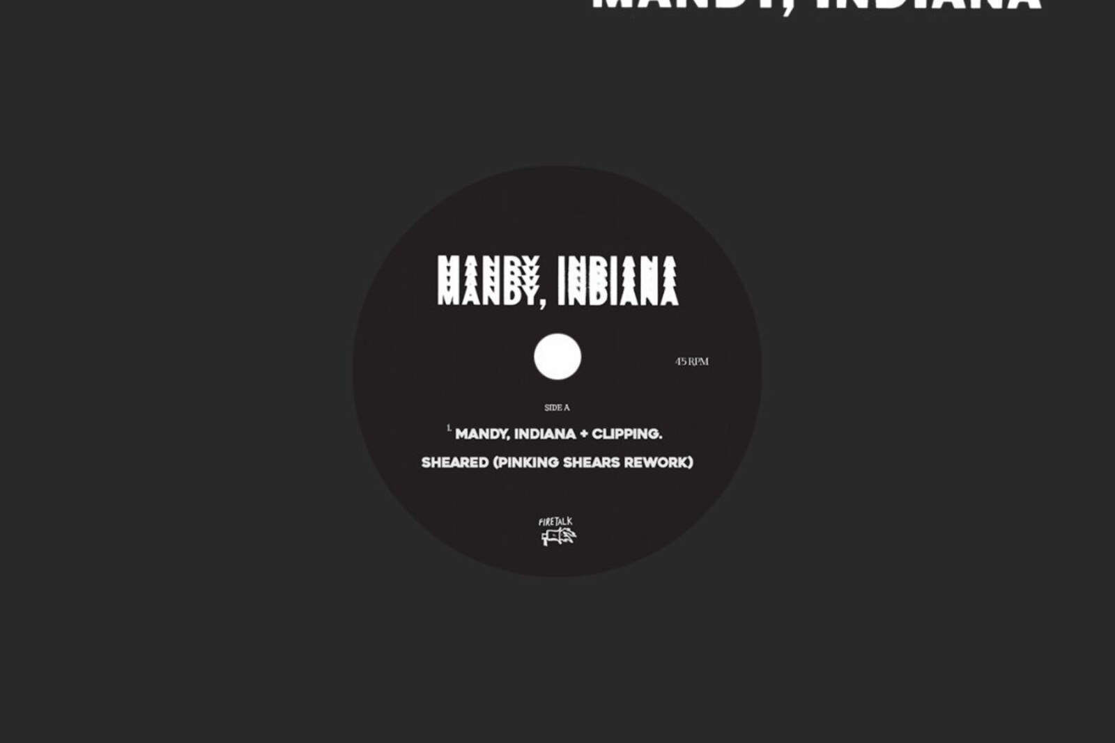 Mandy, Indiana Share clipping. Rework of "Pinking Shears," Rough Trade's Top 20 Albums