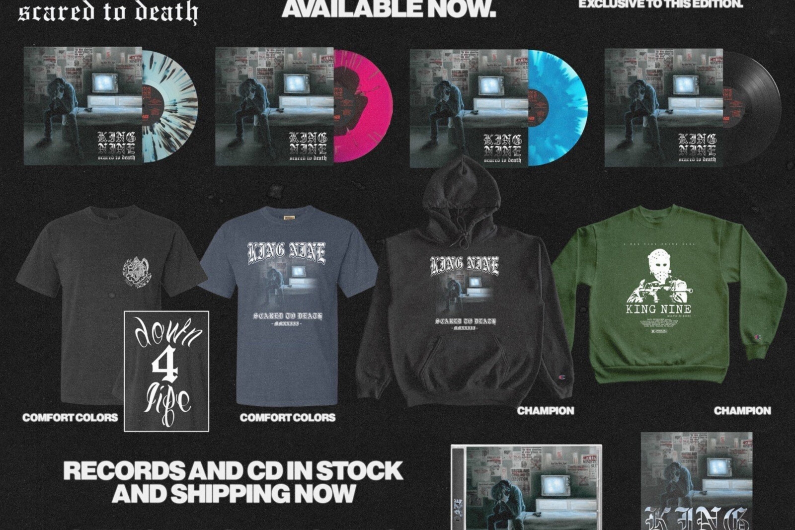 King Nine celebrate 10 years of Scared To Death with vinyl reissue on DAZE