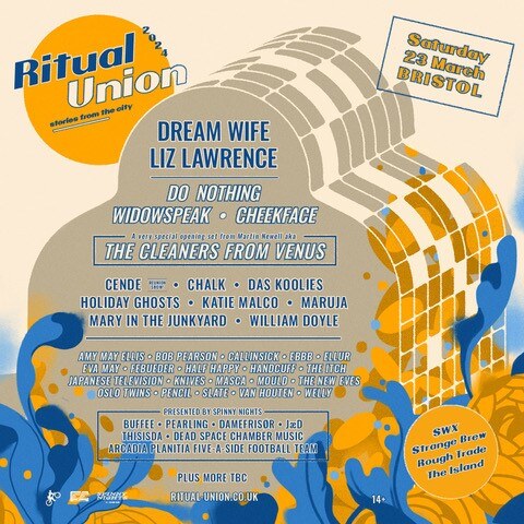 Ritual union Announce Dream Wife, Liz Lawrence + more for 2024 Festival