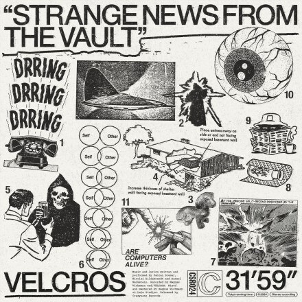 Velcros Unveil Music Video for "Hollowed", the First Single from Their Upcoming Debut Album "Strange News From the Vault", Set to Release on March 22, 2024