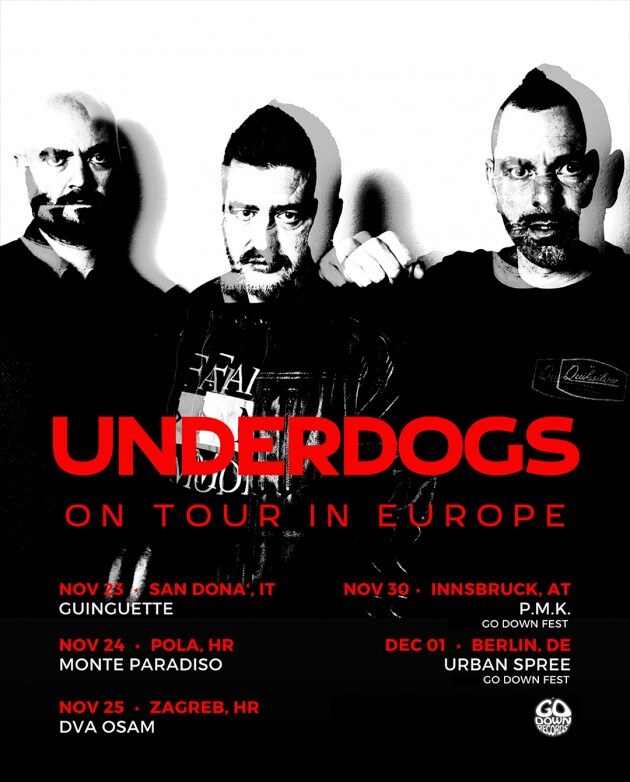 Heavy Rock trio Underdogs release lyric video for new single "Stonerland"!
