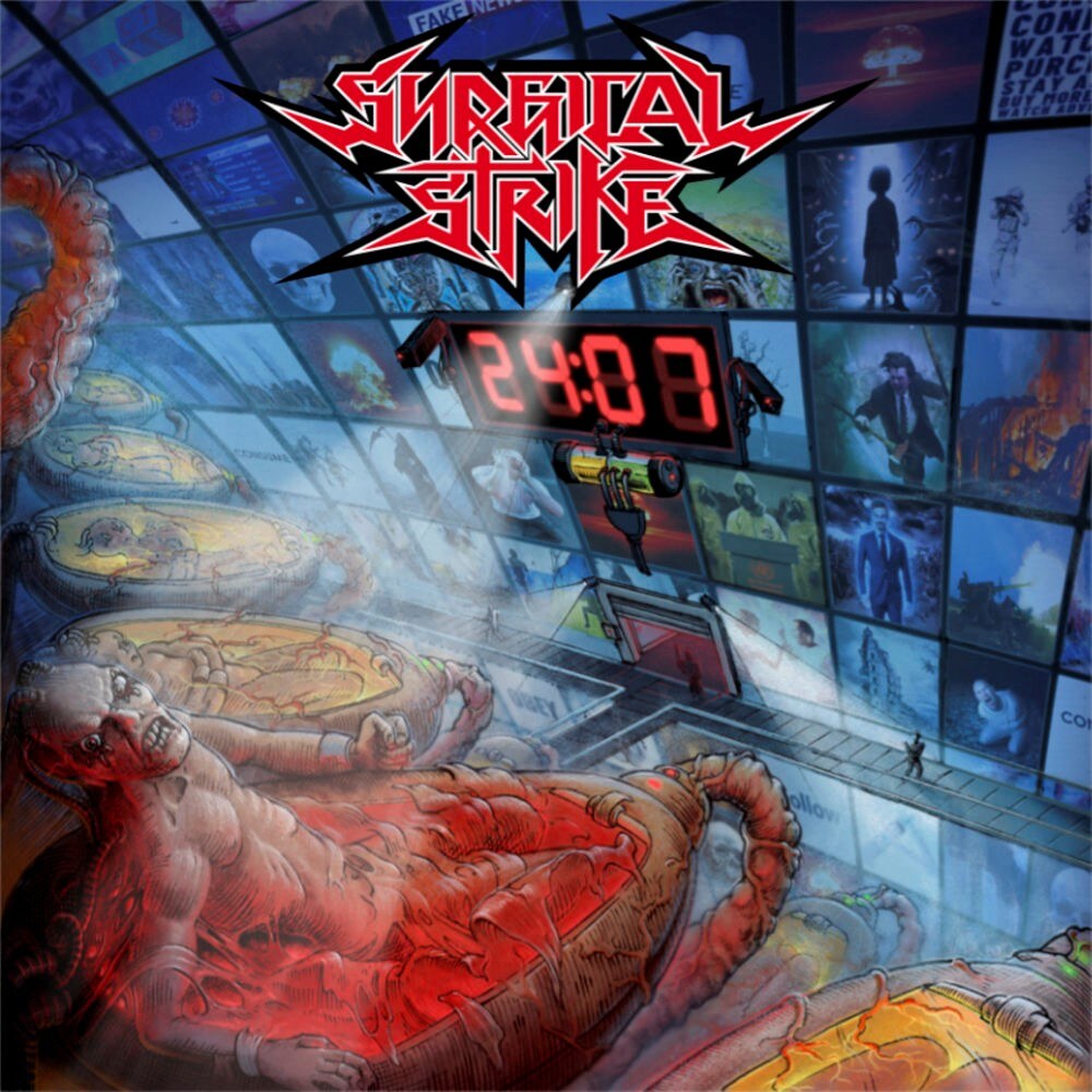 Surgical Strike the new studio album "24/7 Hate" will be released on March 1st 2024 on Metalville Records