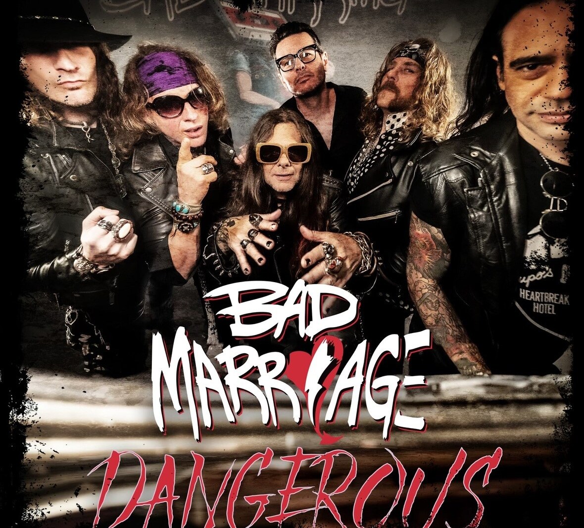 Bad Marriage Release New Single "Dangerous" + Official Music Video; Announce Tour with Glenn Hughes and Enuff Z'Nuff