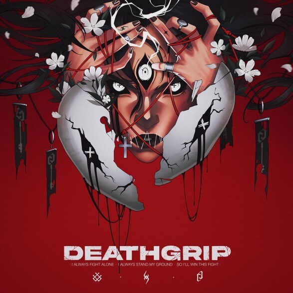 Ukrainian Rock Act CrossChains Announces "Deathgrip" Album Release & Premieres Music Video For New Single "Get Over" feat. ex-ASKING ALEXANDRIA singer Denis Stoff!