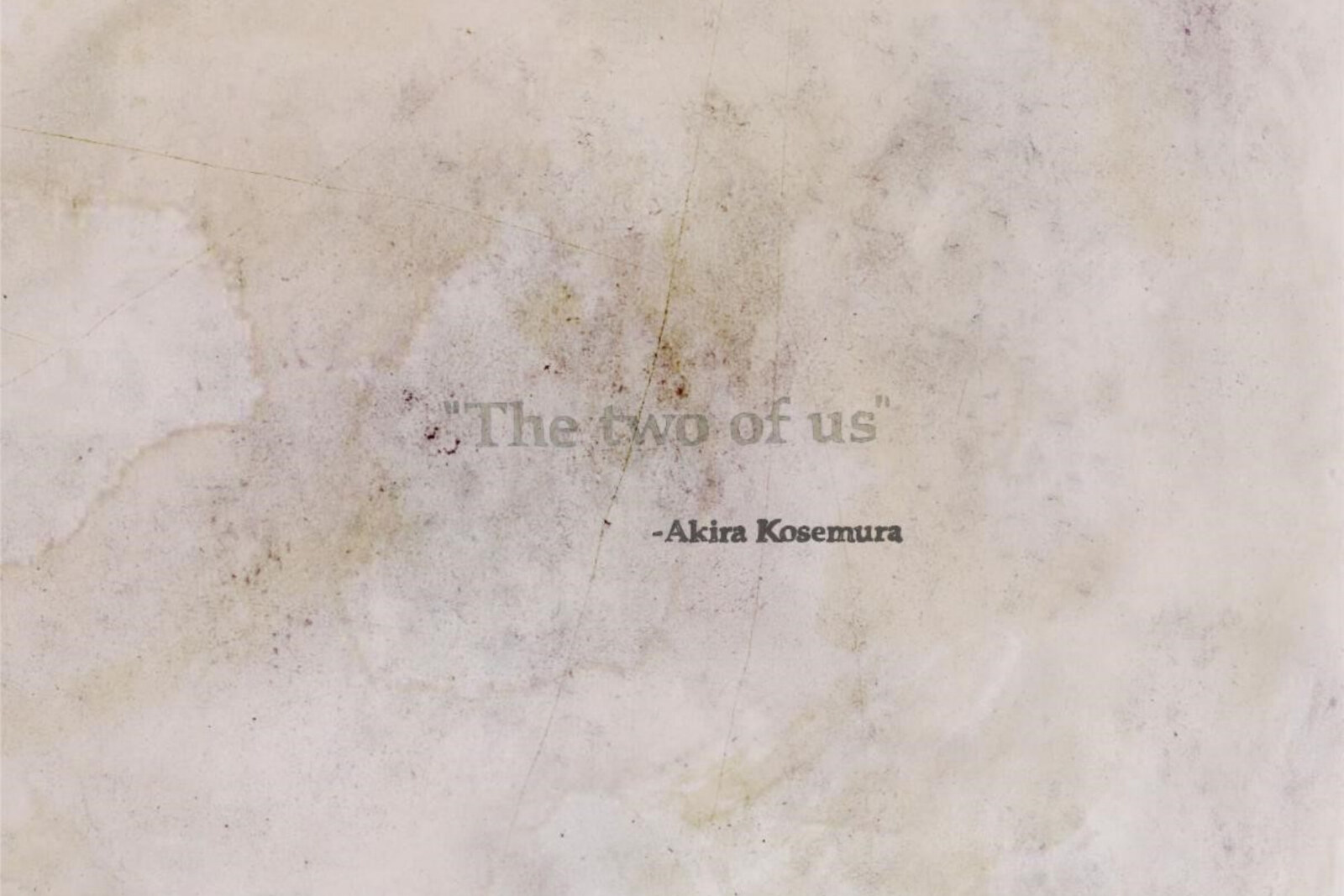 One of Most Streamed Asian Classical Artists Akira Kosemura Releases The Two of Us